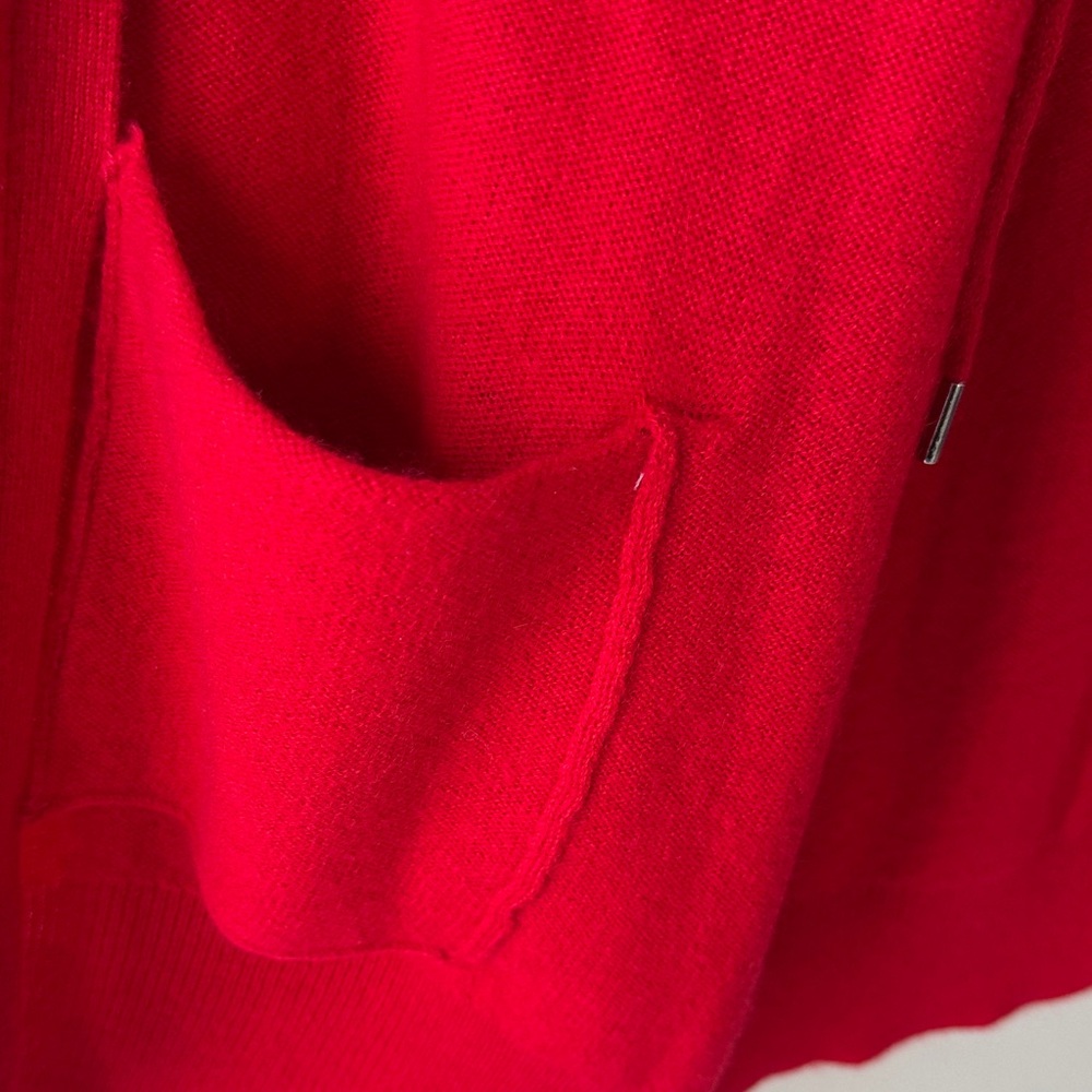 Charter Club Luxury Red Cashmere Sweater - Picture 8 of 11